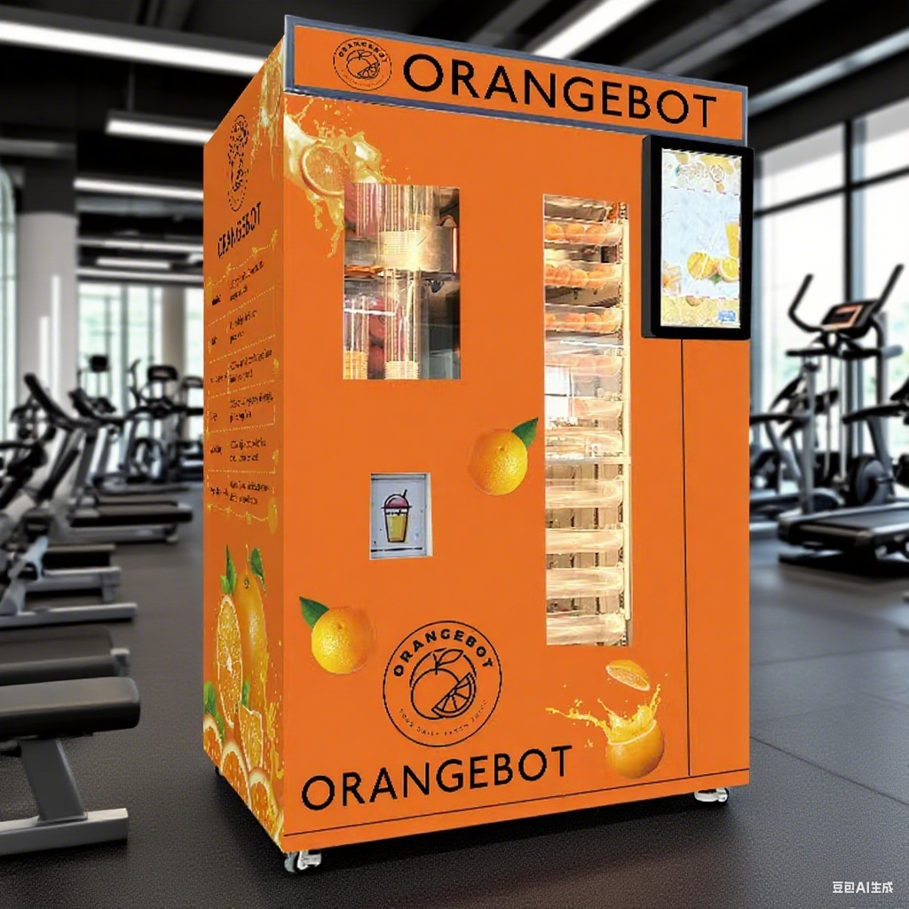Automatic Fresh Orange Juice Vending Machine, Self-Serve for Convenience Stores High Juice Yield Low Maintenance Energy Saving - Image 3